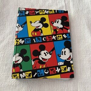 Vintage 90s Holson Disney Mickey Mouse Photo Album 20 Easy Stick Pages USA Made